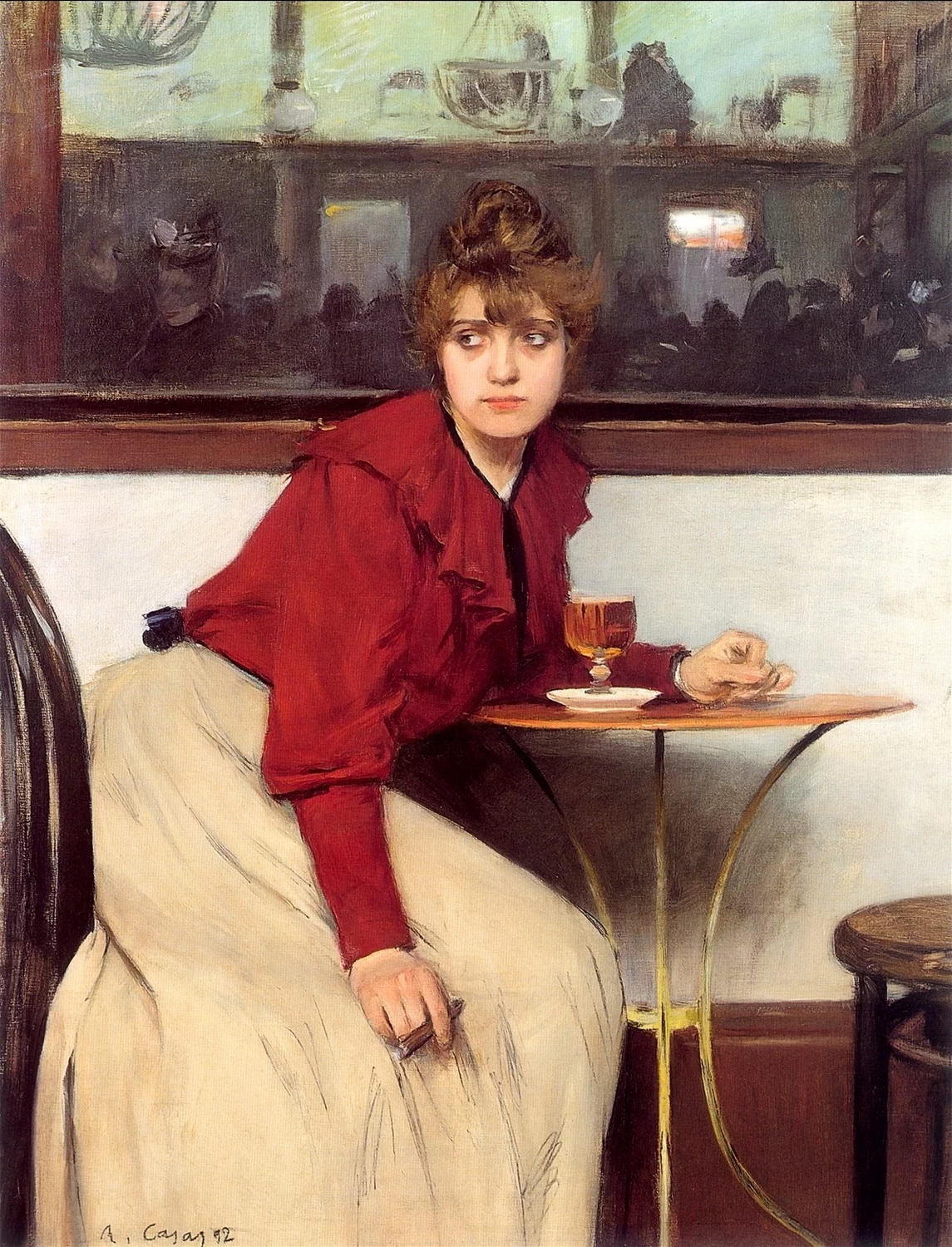 Ramon Casas - Al Moulin de la Galette, Monestir de Montserrat